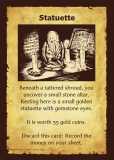 5 Statuette treasure gold